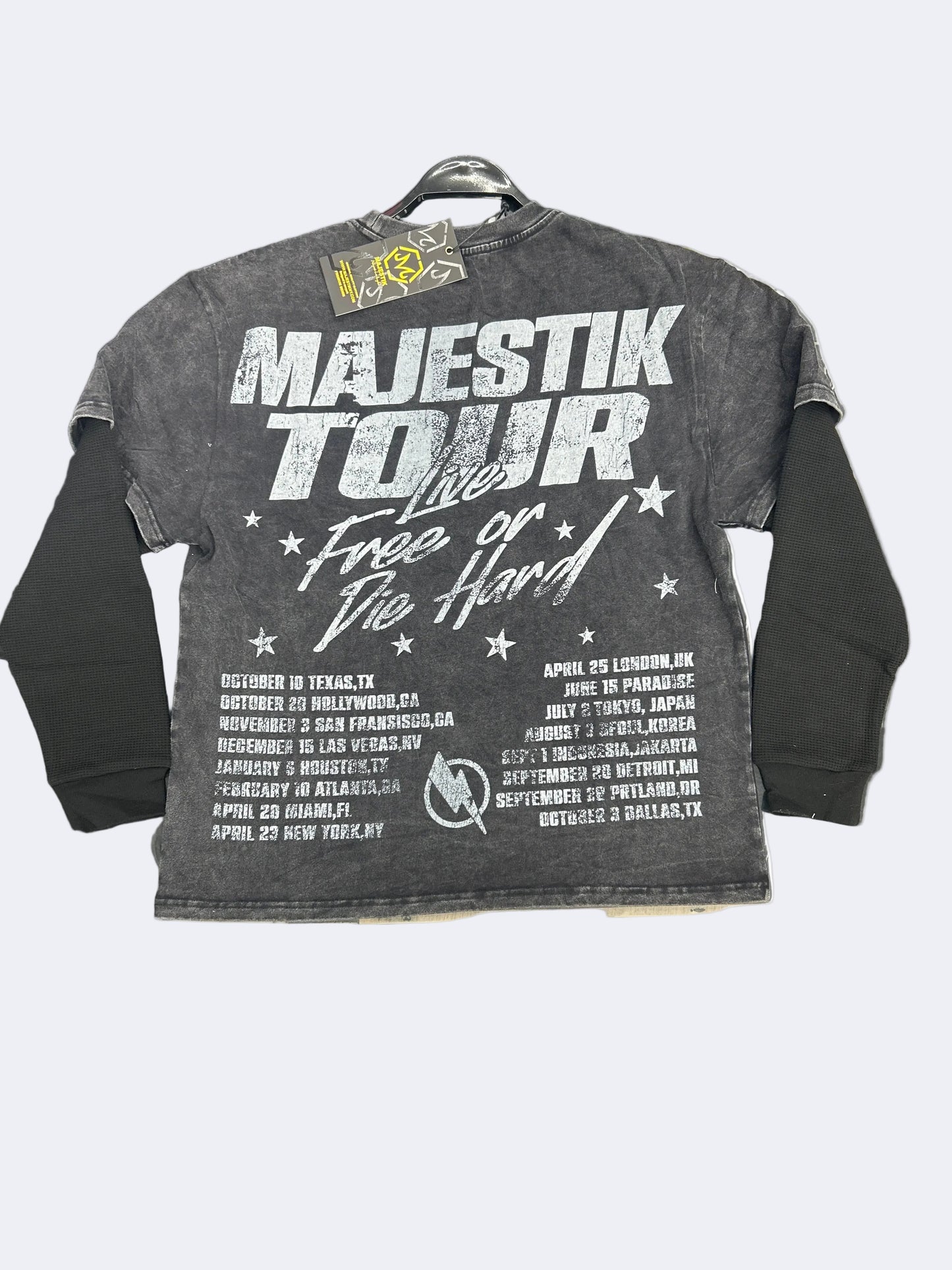 MAJESTIK MEN’S GARMENT DYED