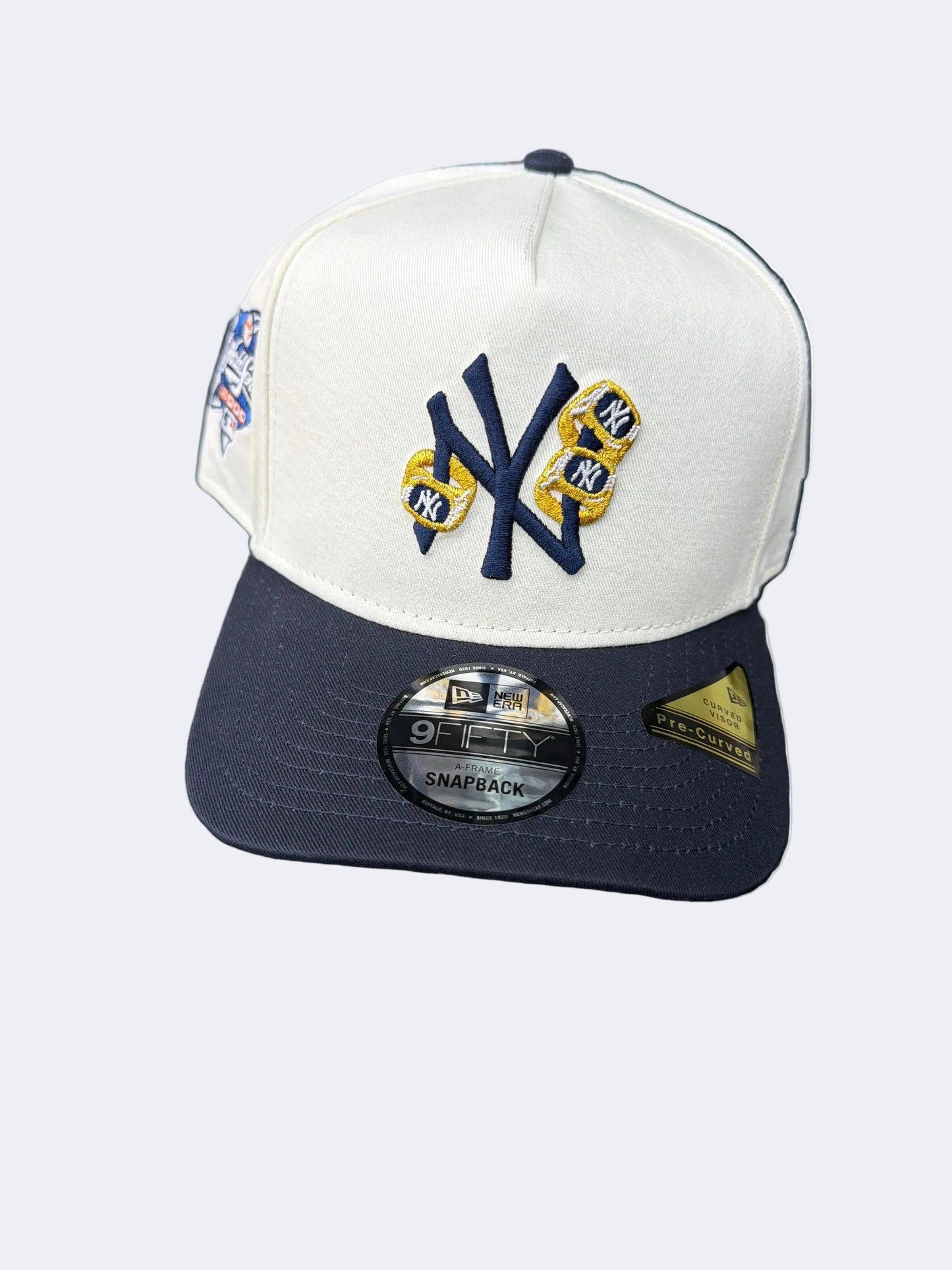YANKEES THREE PEAT 9FIFTY A-FRAME BEIGE