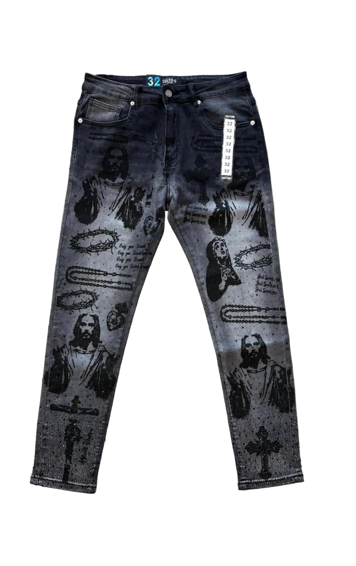 CULTURE JEANS SKINY JESS Grey) (