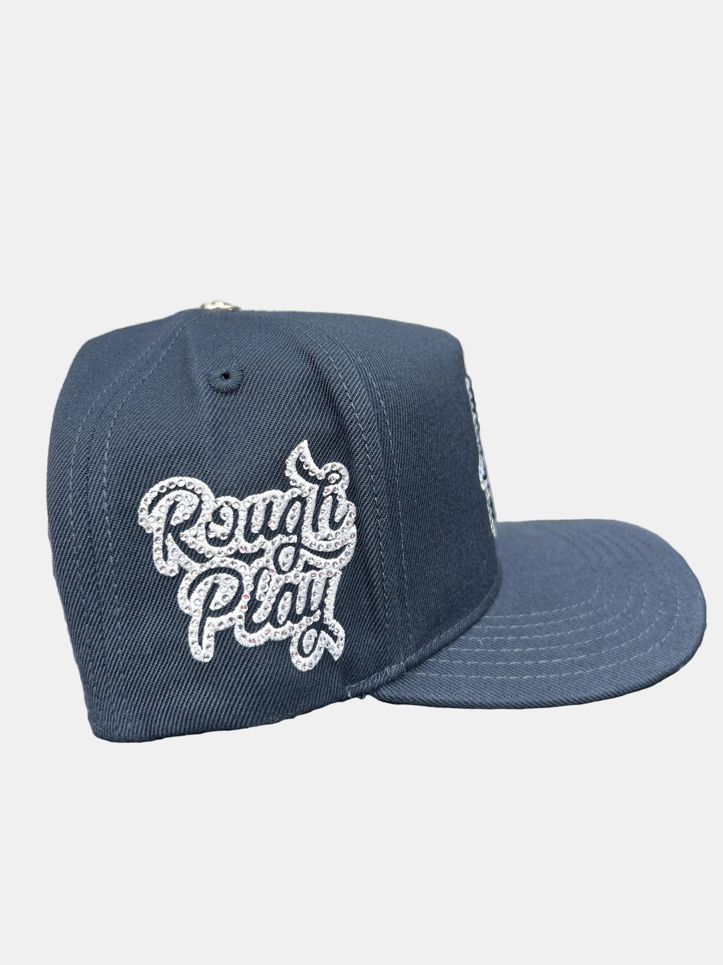 ROUGHPLAY SNAPBACK 🩹(NAVY)