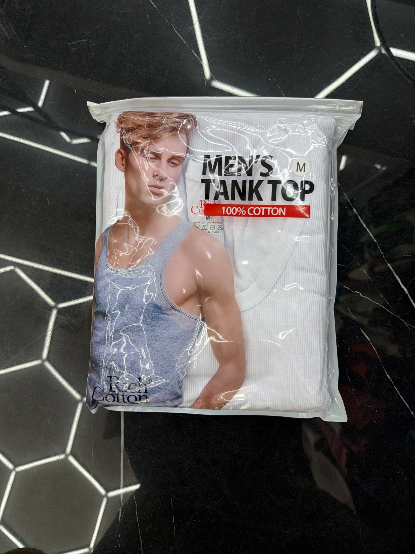 RIC X3 COTTON TANK TOP BASIC