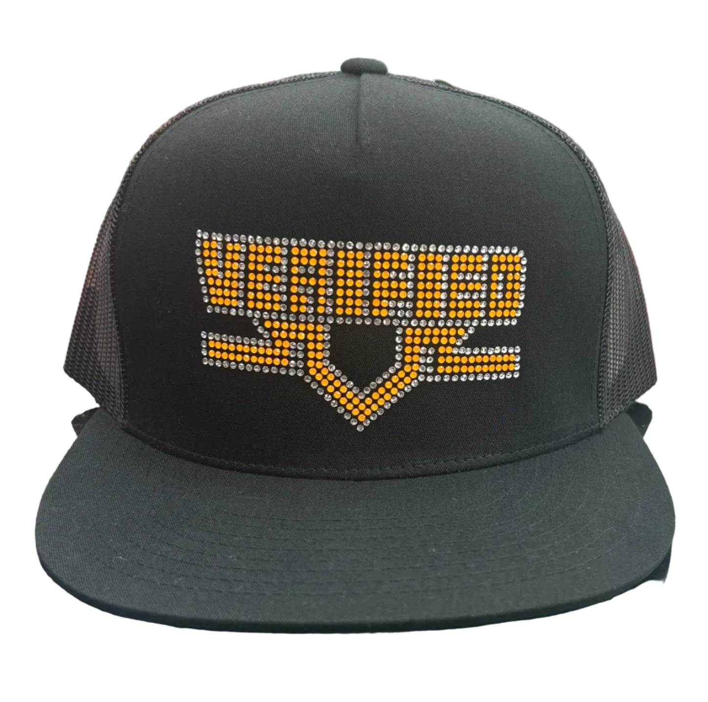 VERIFIED GORRA (BLACK AND ORANGE)