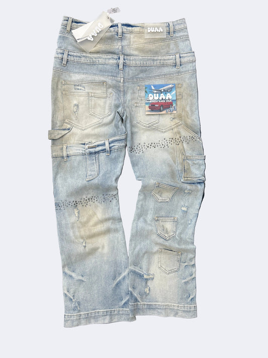 JEANS DUAA DENIM (BLUE)