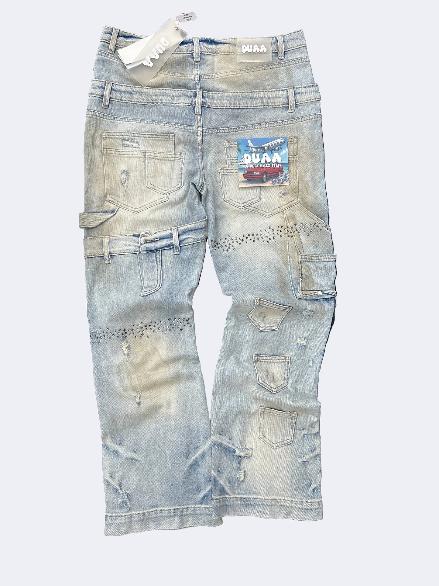 JEANS DUAA DENIM (BLUE)