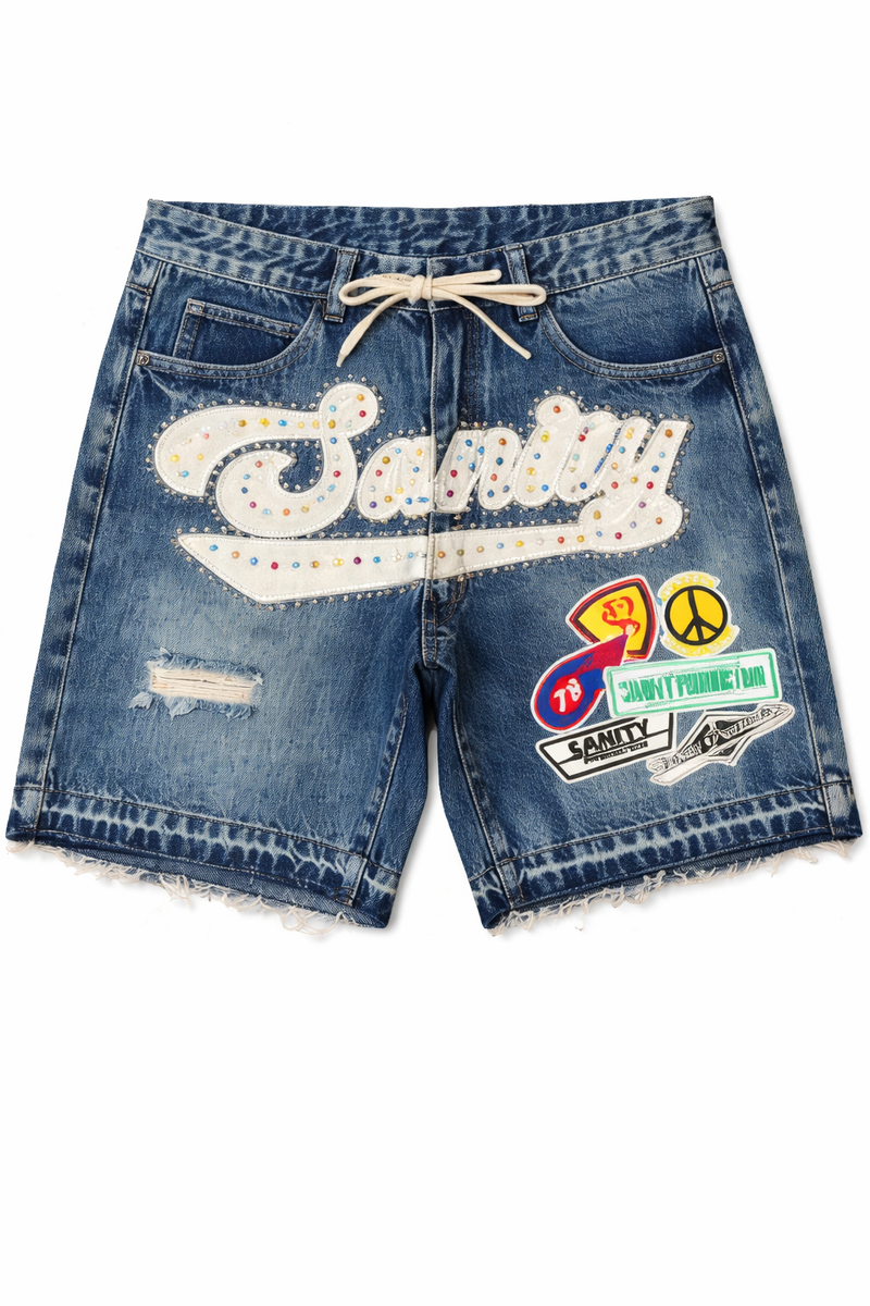 Politics Shorts - Blue