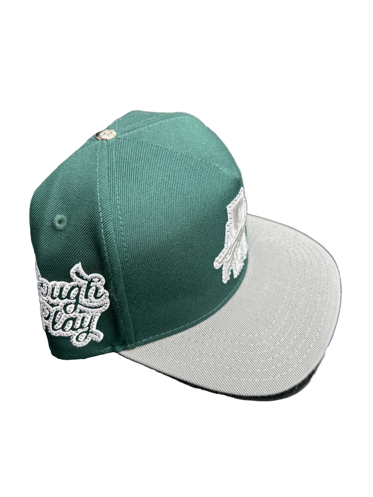 ROUGHPLAY 🩹 SNAPBACK GREEN X GREY