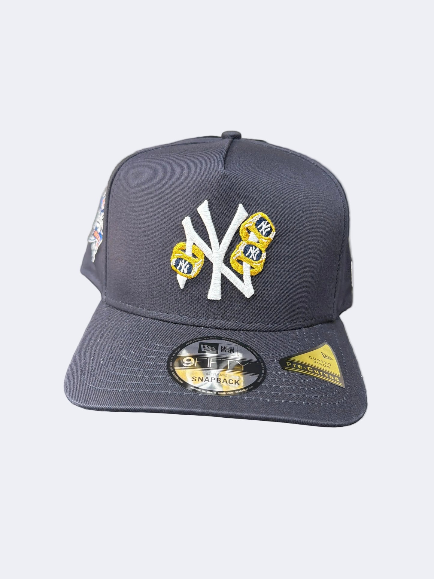 YANKEES THREE PEAT 9FIFTY A-FRAME NAVY