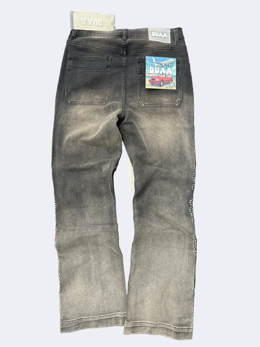 JEANS DUAA DENIM (BROWN)