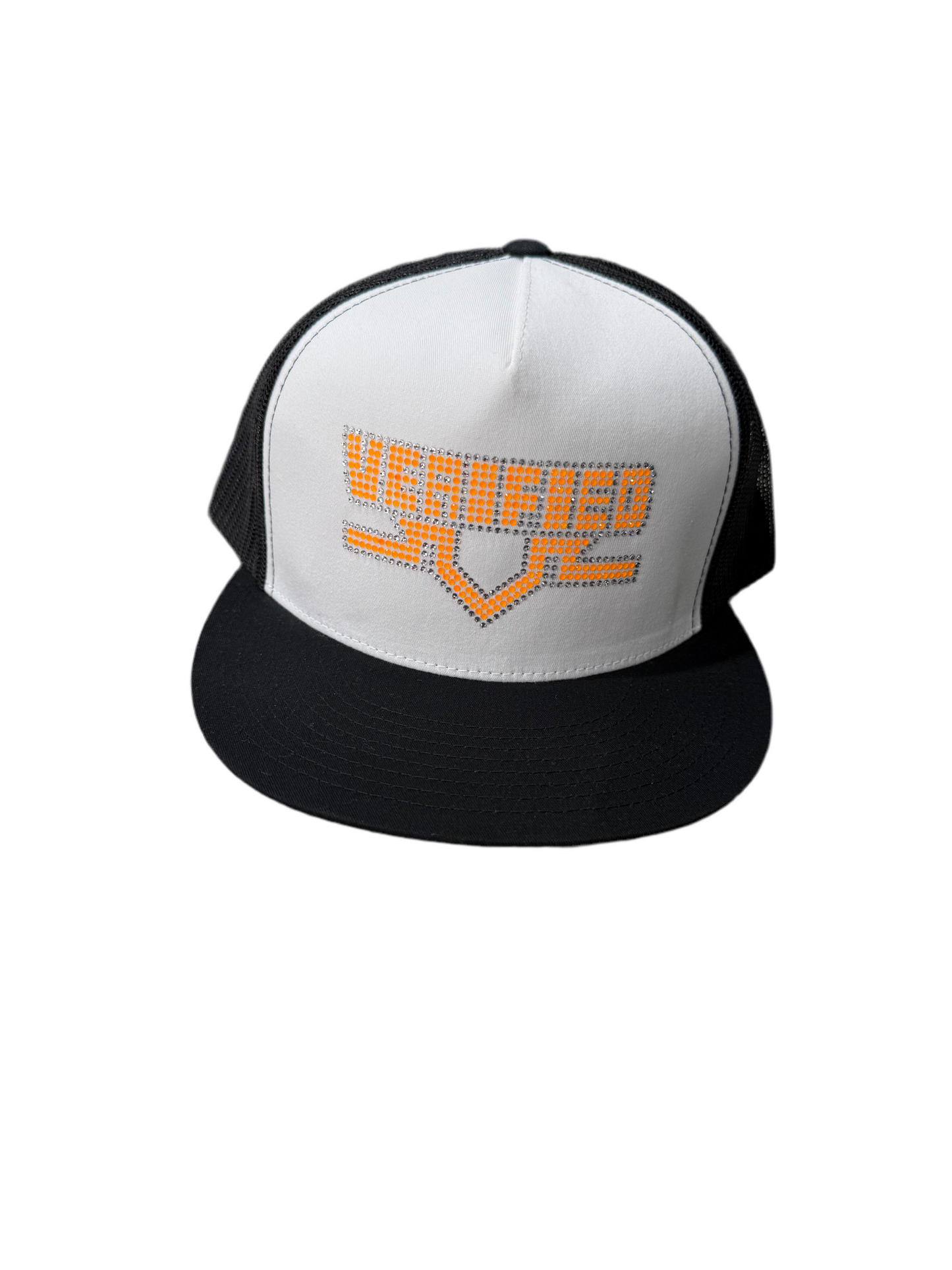 VERIFIED GORRA BLACK WHITE ORANGE