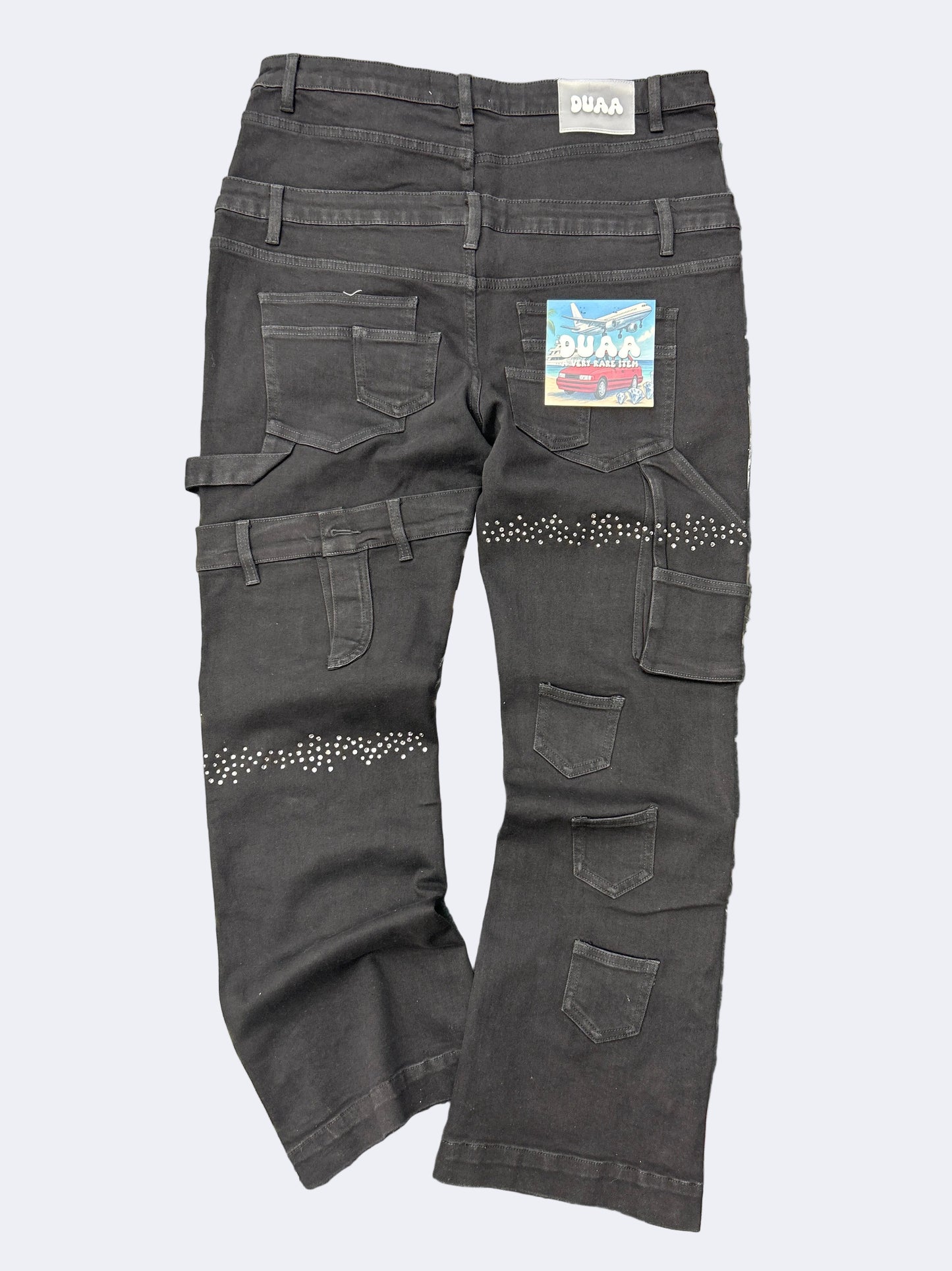 JEANS DUAA DENIM (BLACK)
