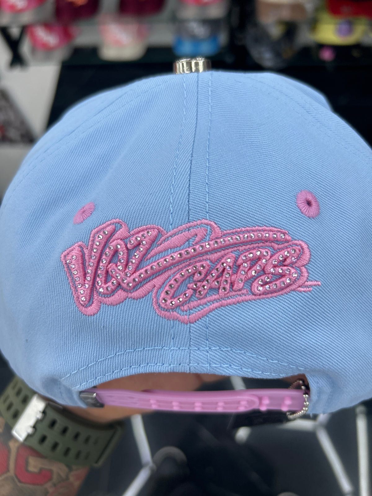 CAPS WOLD SERIE CHAMPIONS (AZUL AND PINK )