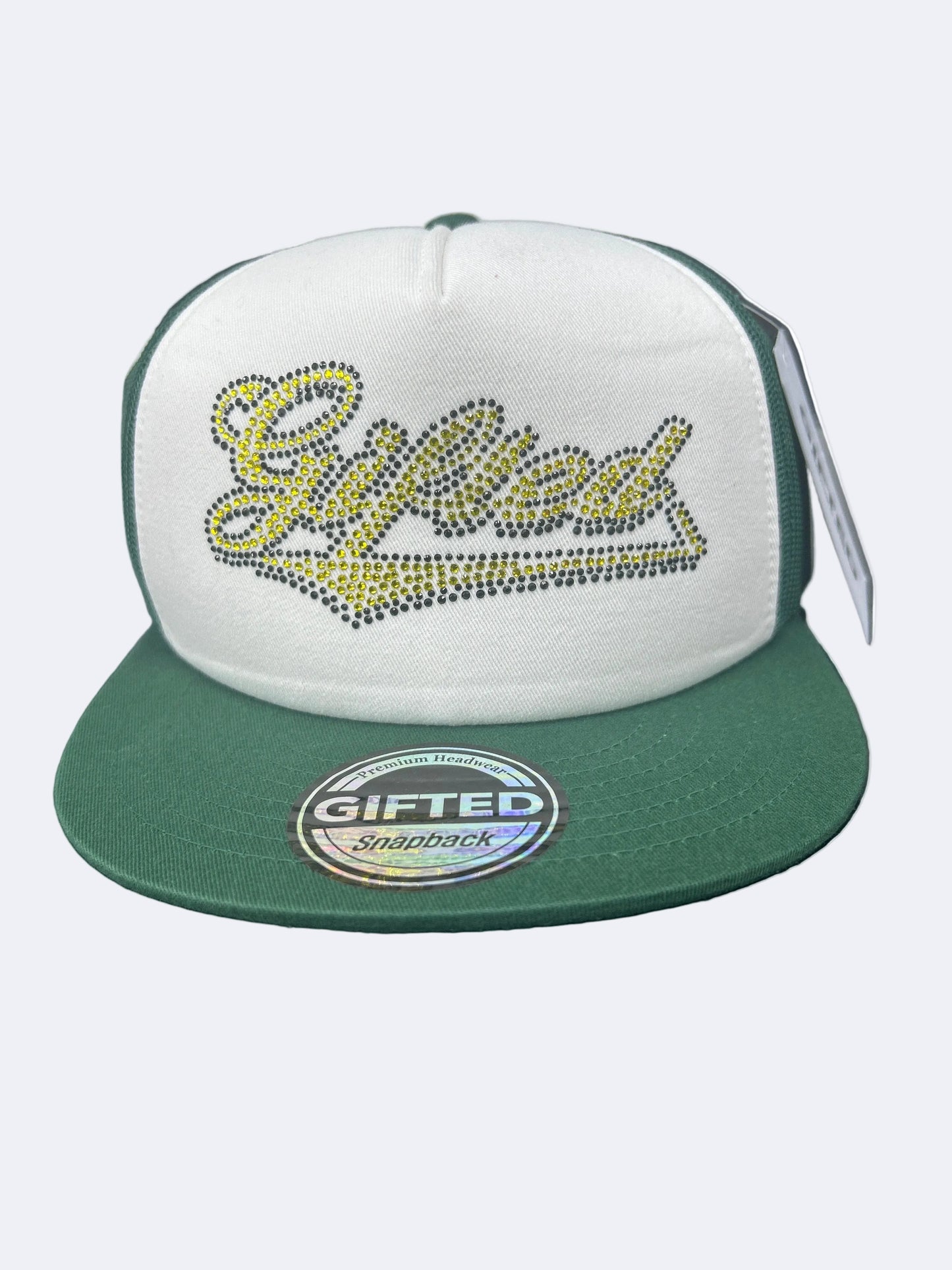 (Gifted Hat 141 ( GREEN AND YELLOW)