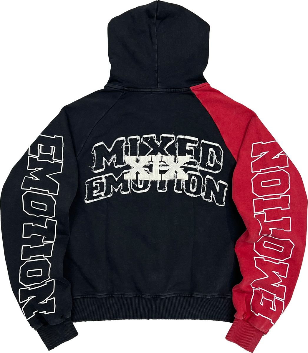 Mix Emoxion Red “Split Decision” Hoodie