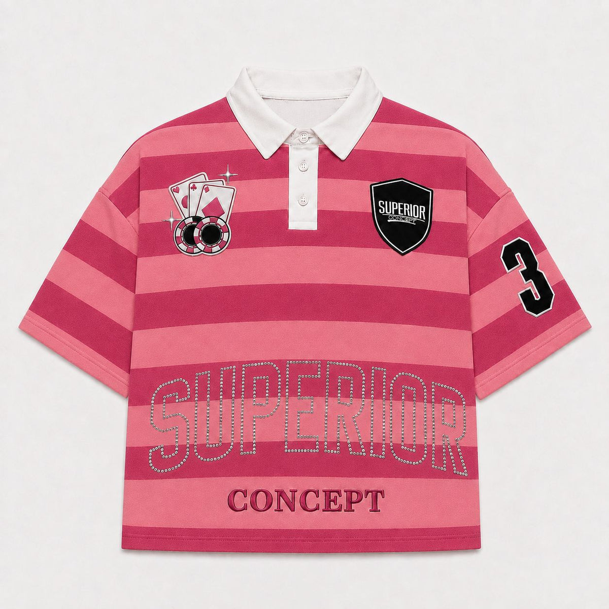 SUPERIOR POLO POKER PINK