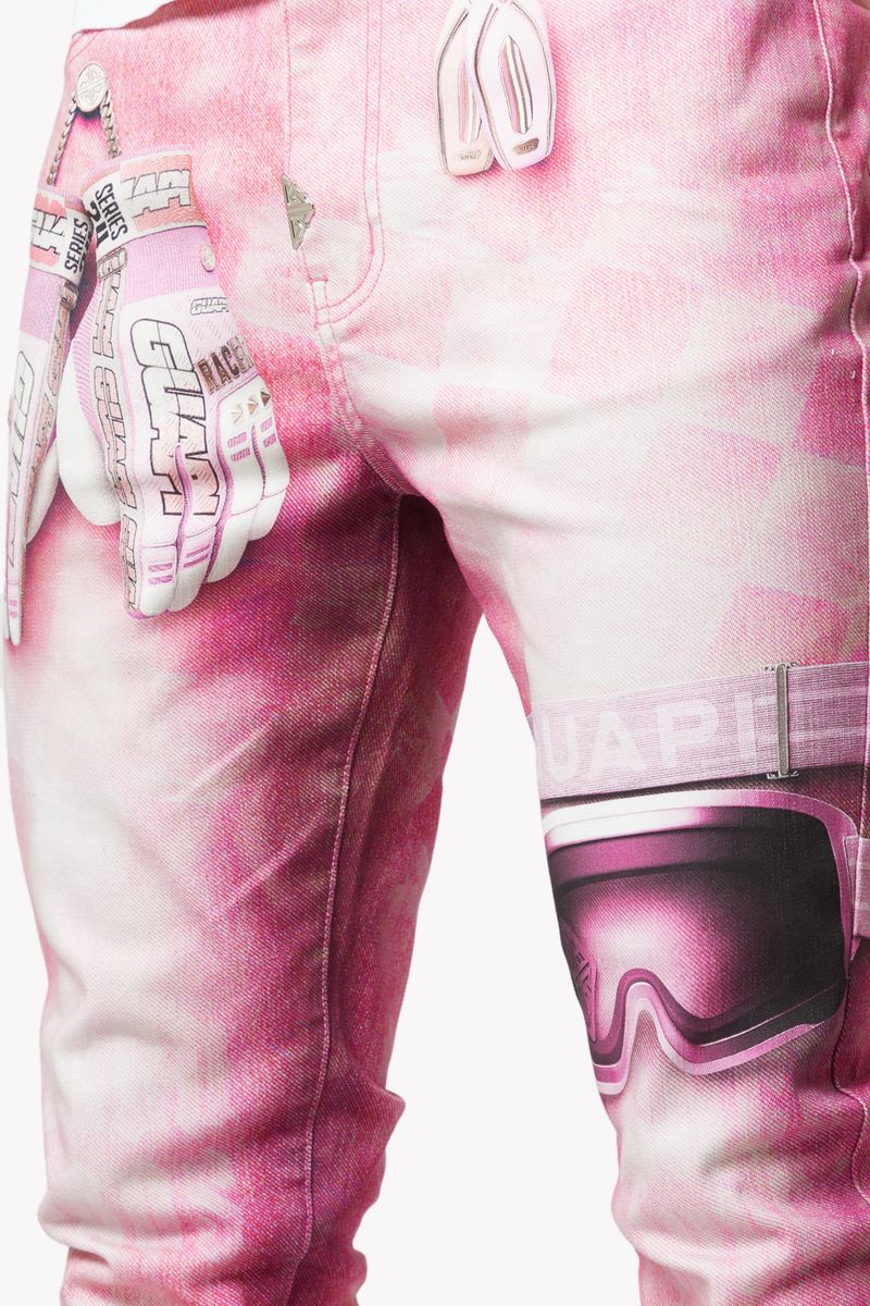 GUAPI French Rose Racer Denim