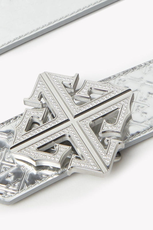 Guapi Chrome Leather Belt