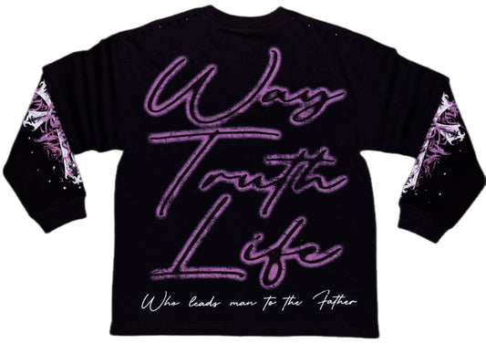 CRUCIFIXION | Purpura |GLAZA-Long Sleeve