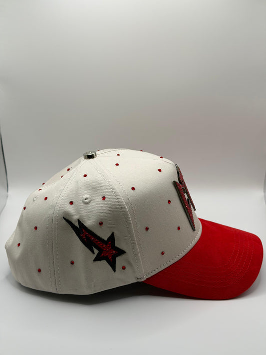 GORRA CAPS FANS ( L/T. RED )