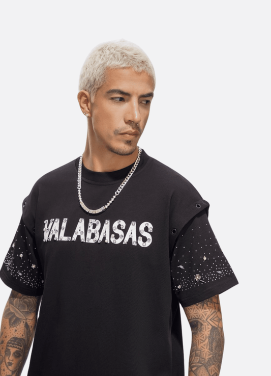 BALABASAS Shift Black Tee