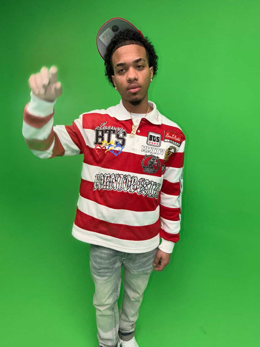 BORN-TOBESTAR TEE POLO RED