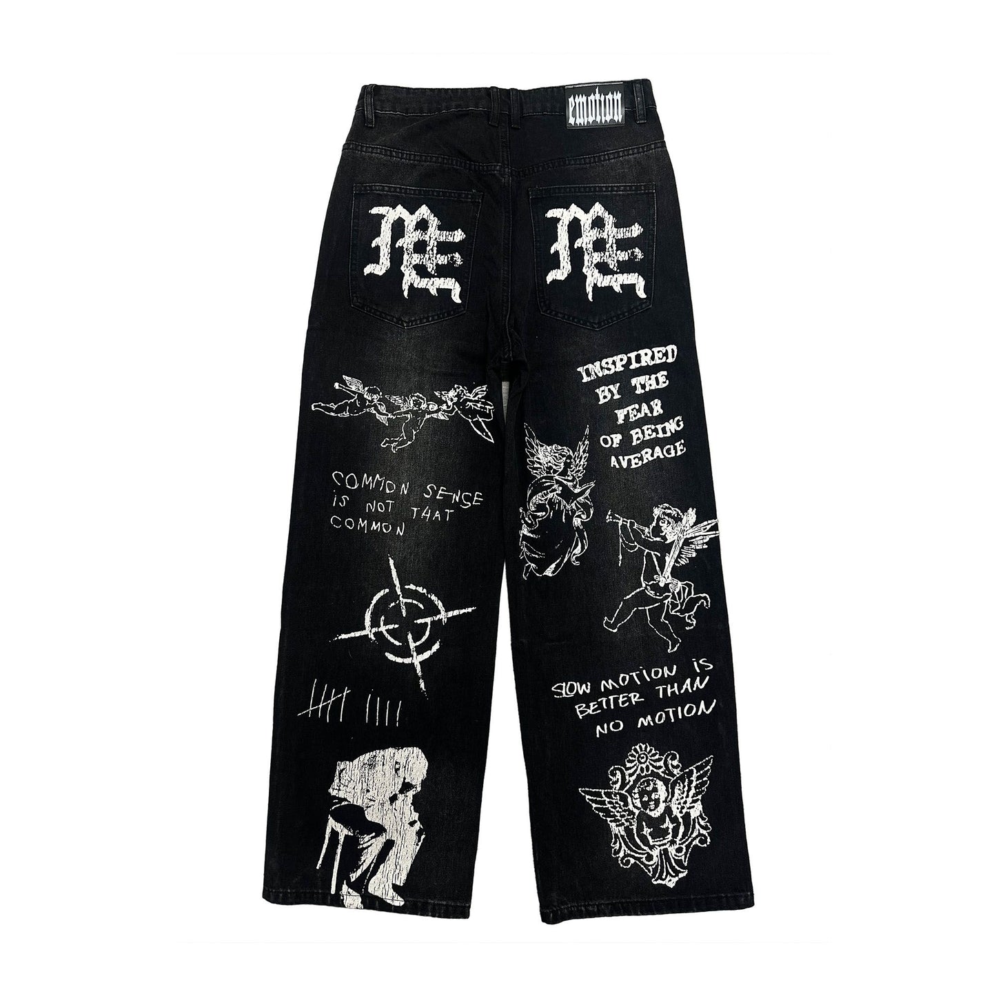 Mix Emoxion 👖 Black “Canvas” Denim BAGIE