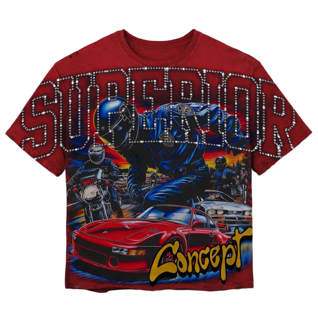 SUPERIOR RED TEE CONCEPT