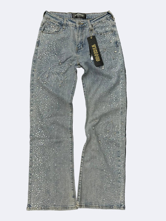 VICIOUS JEAN DENIN BLUE STORM