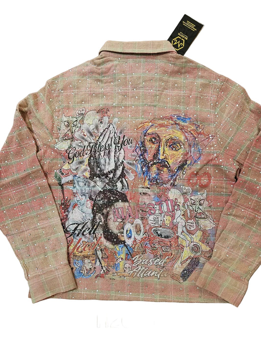 Majestik Shirt Clear Pink