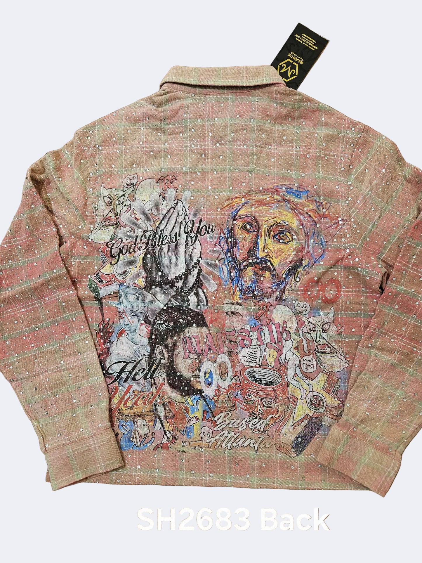 Majestik Shirt Clear Pink