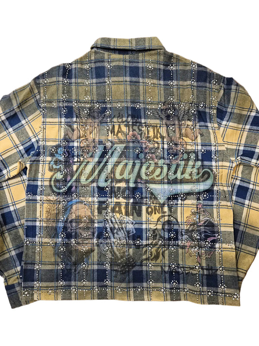 Majestik Shirt Storm Blue