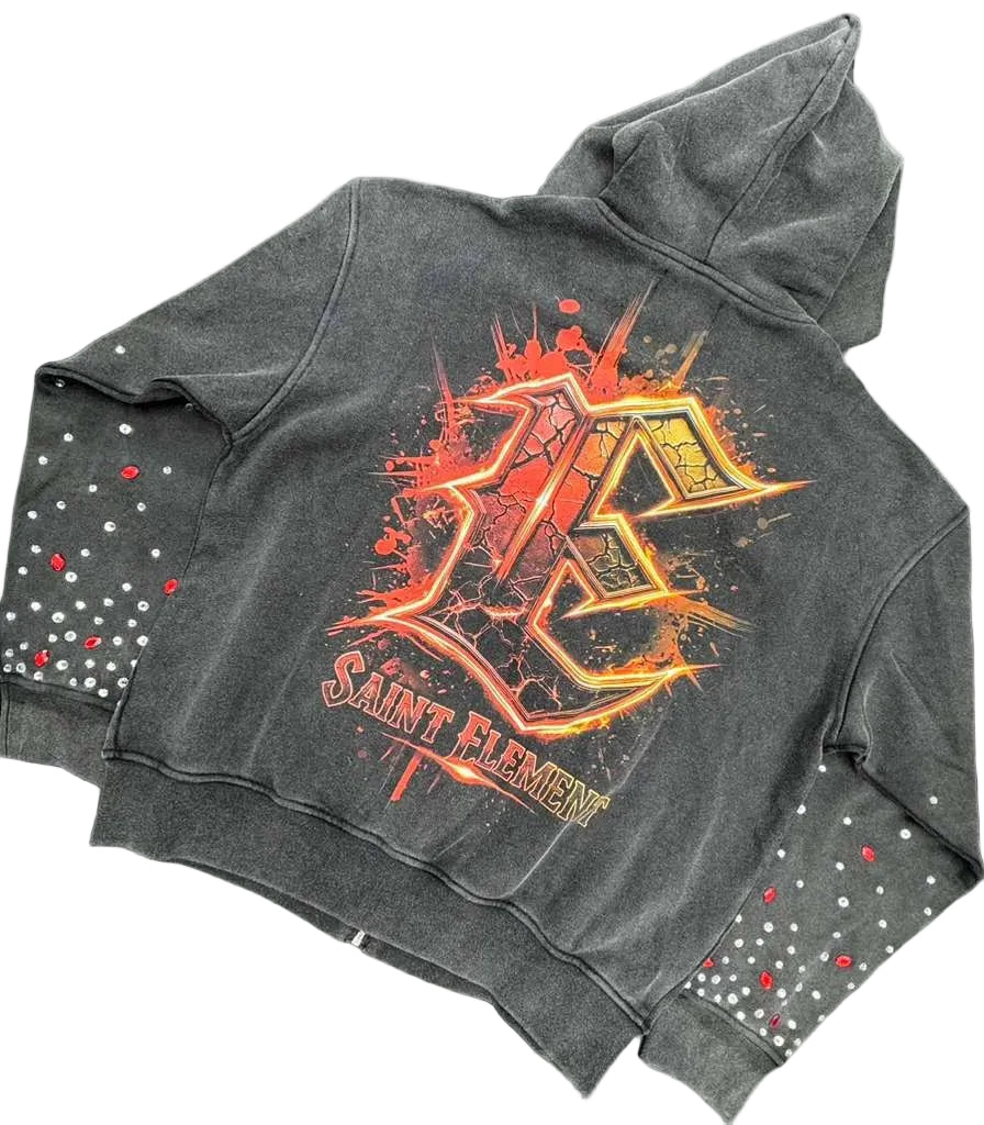 Hoodie Element Drip Angels & Demons