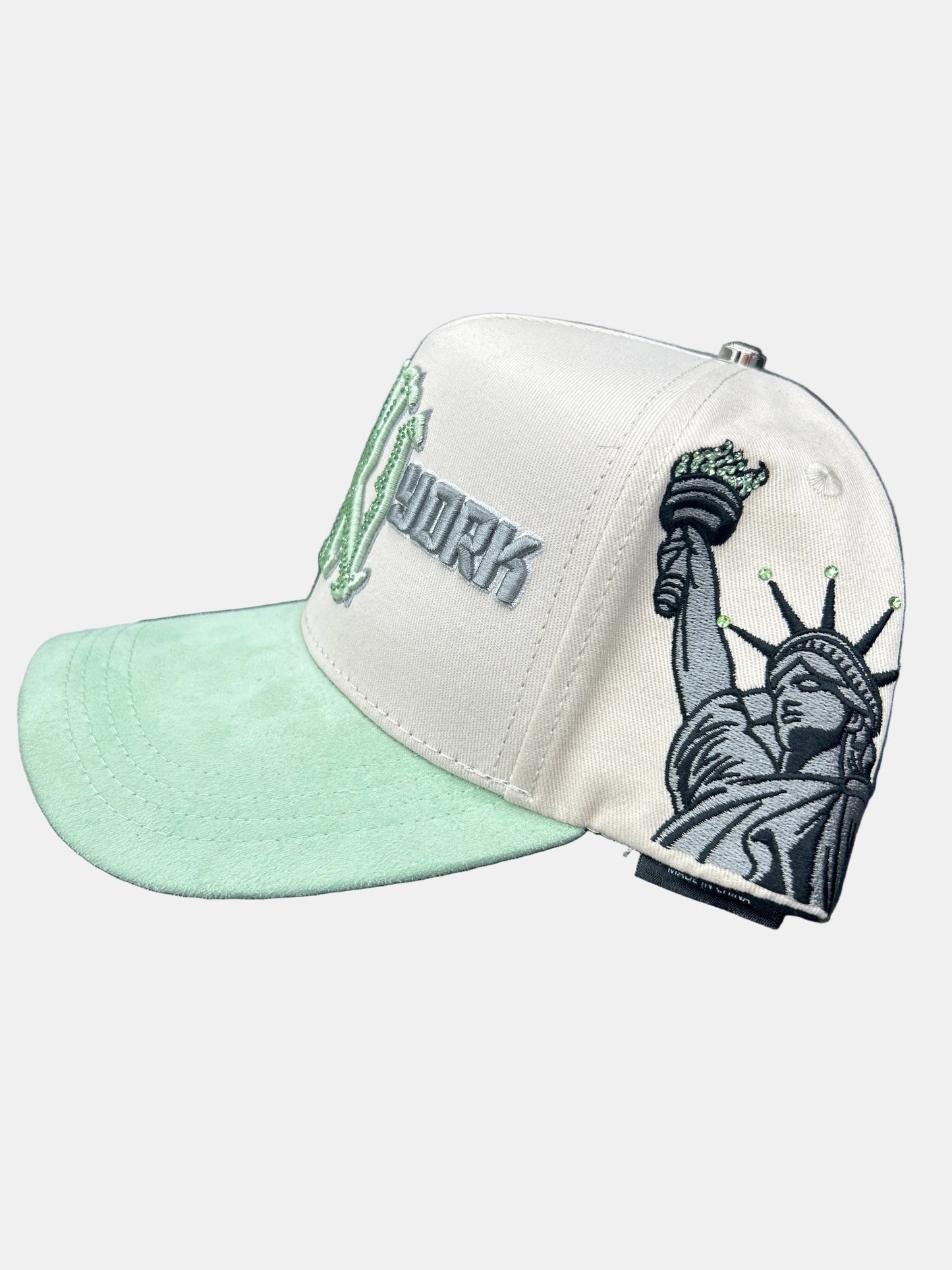 SNAPBACK CAPS FANS(CREAM AND GREEN)