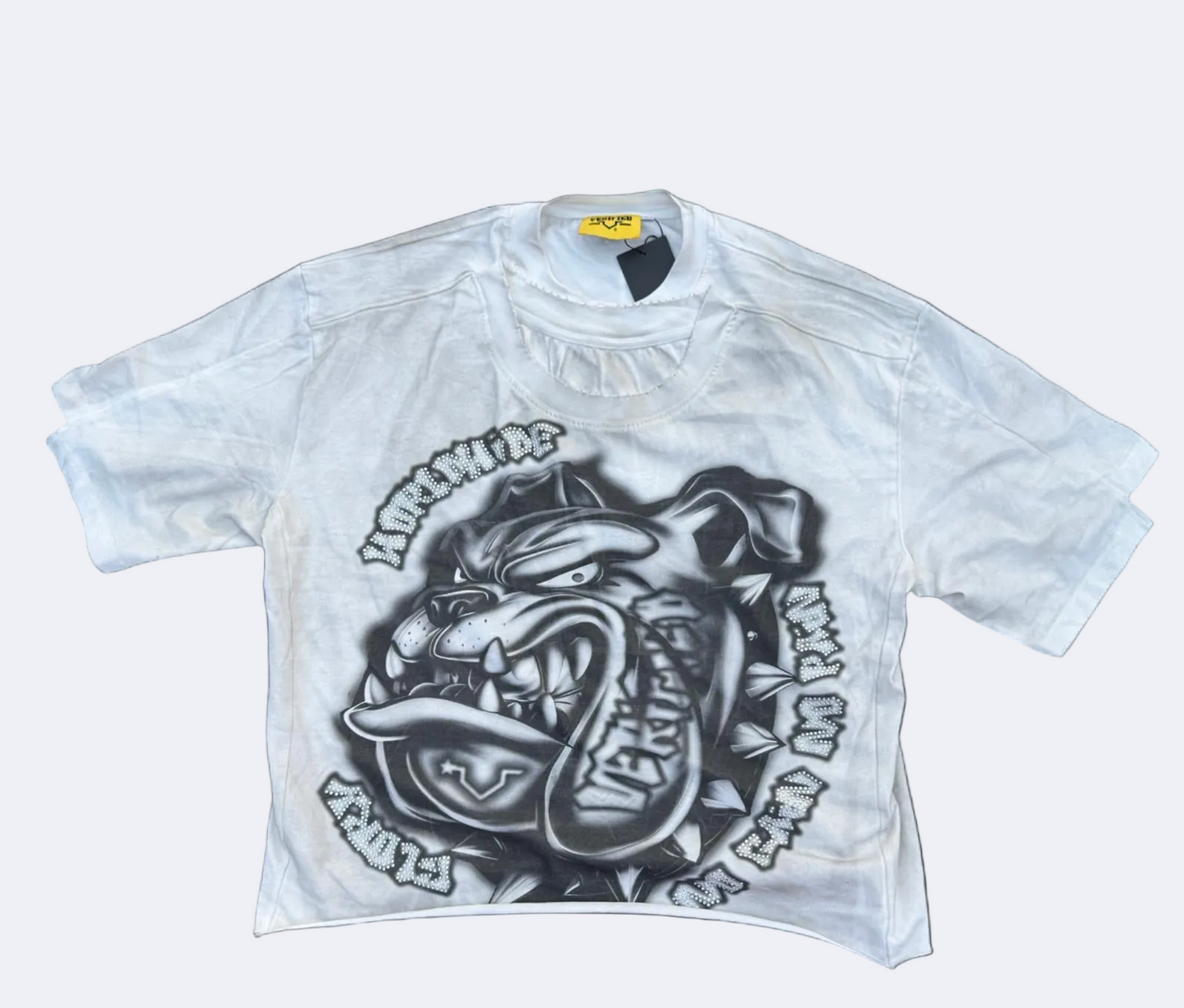 CAMISETA VERIFIED WHITE DOG