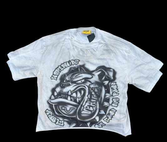 CAMISETA VERIFIED WHITE DOG
