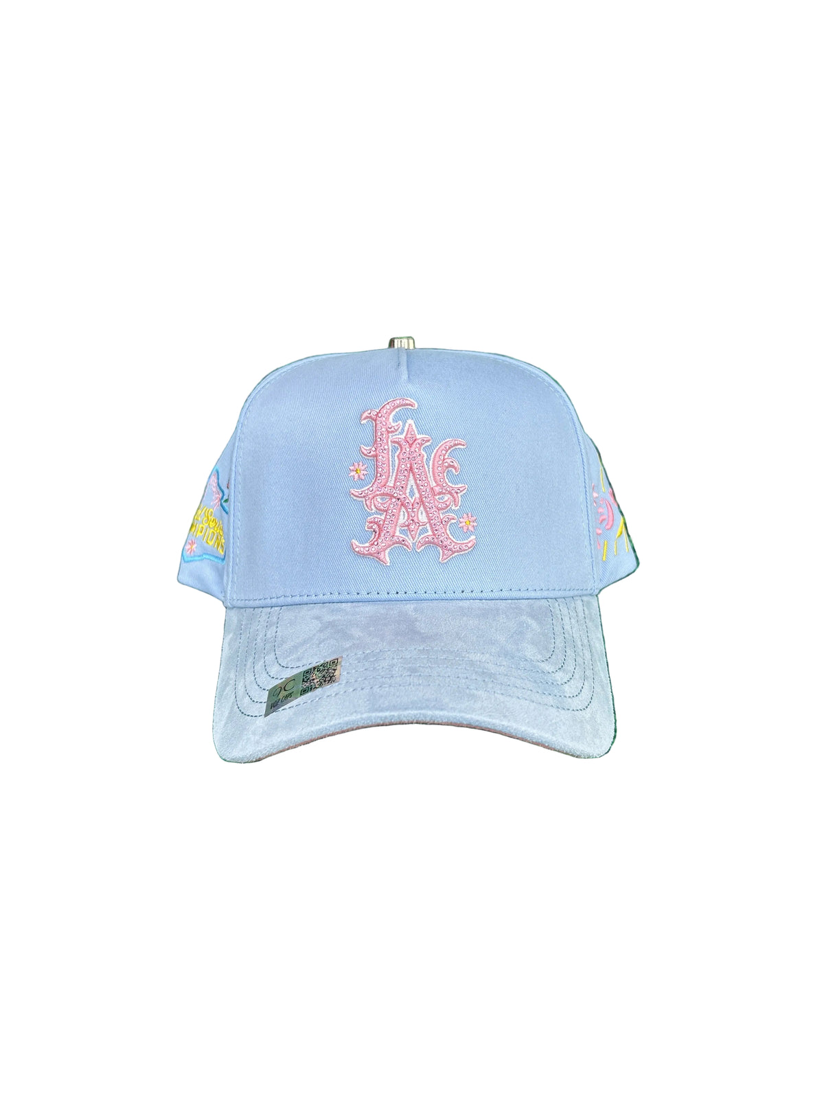 CAPS WOLD SERIE CHAMPIONS (AZUL AND PINK )