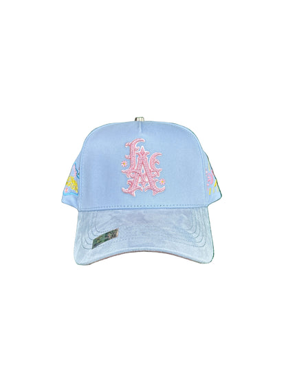 CAPS WOLD SERIE CHAMPIONS (AZUL AND PINK )