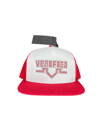 VERIFIED GORRA RED WHITE