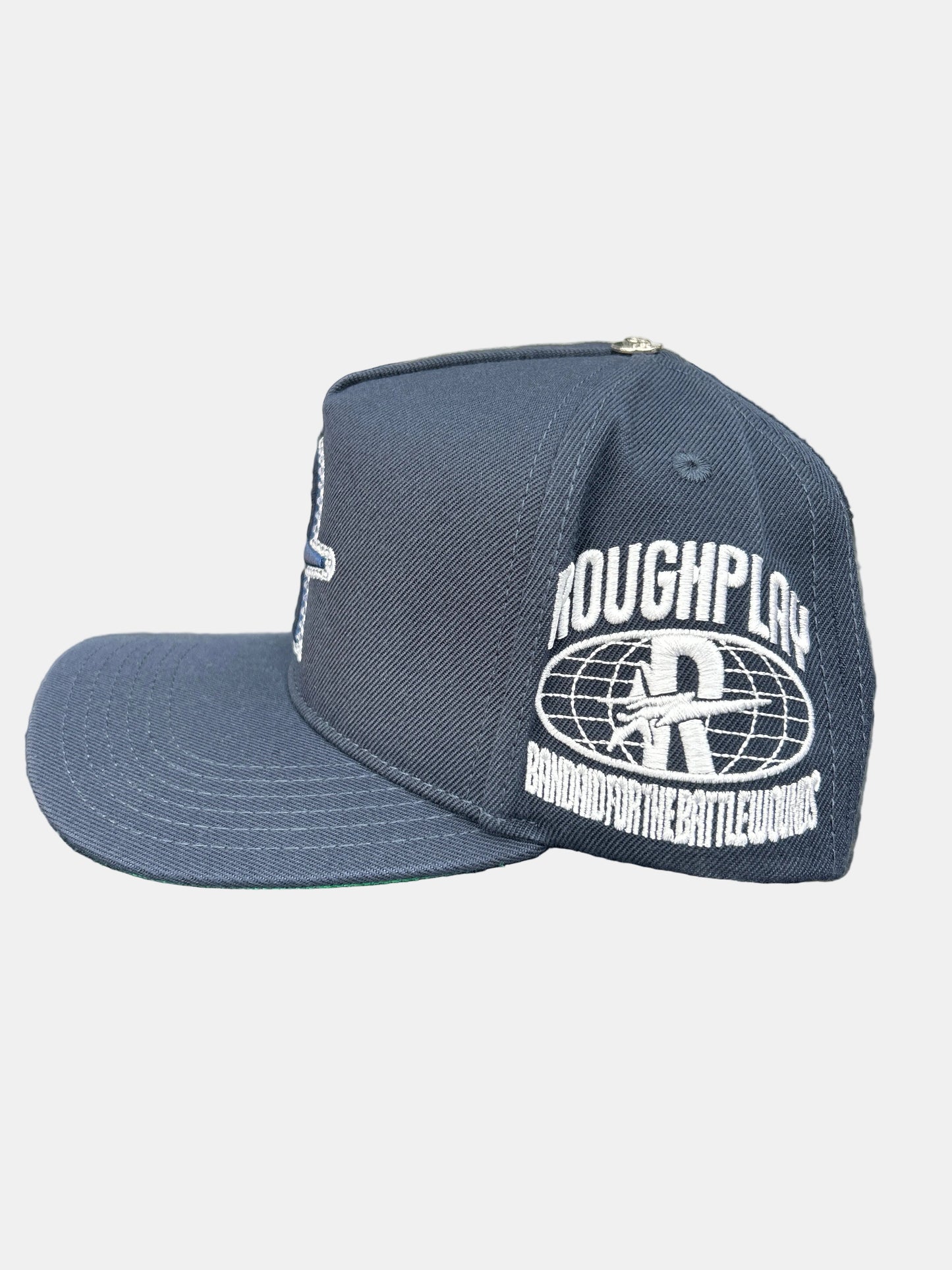 ROUGHPLAY SNAPBACK 🩹(NAVY)