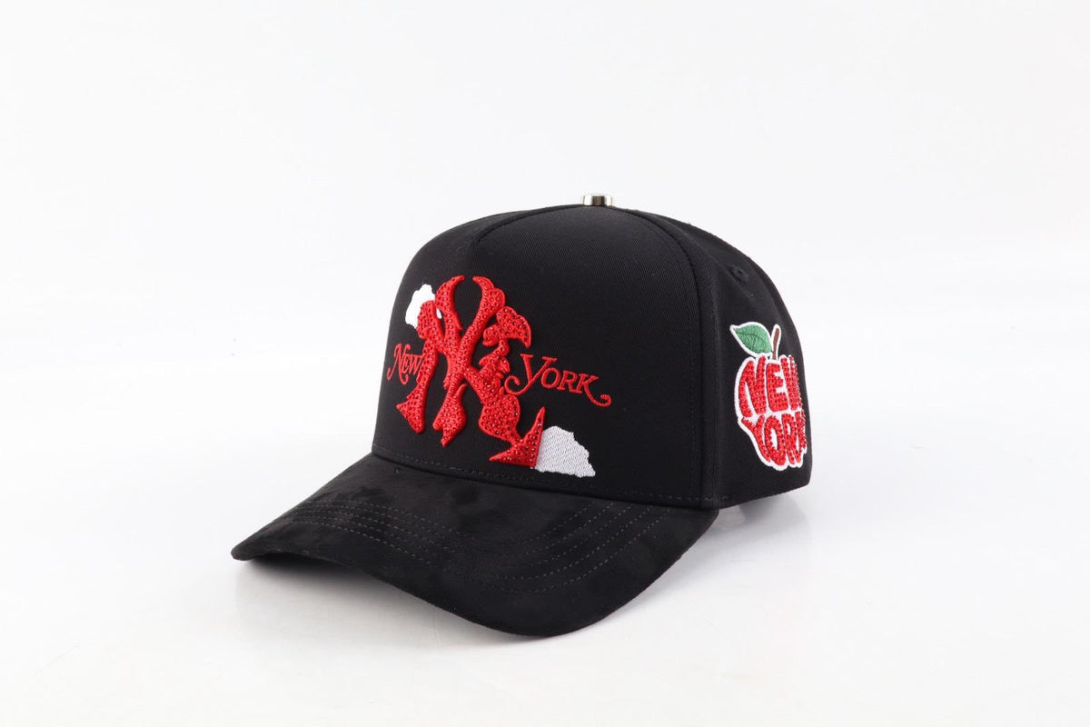 CAPS NEW YORK (BLACK AND RED)
