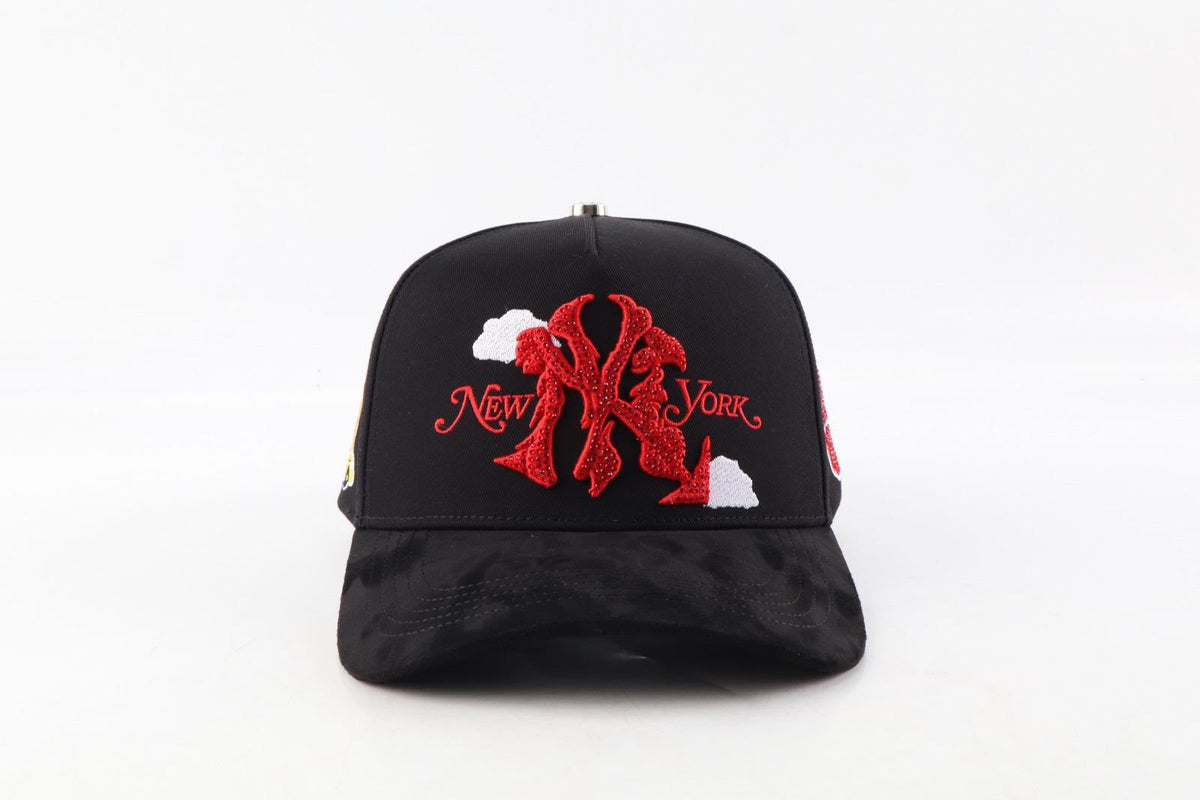 CAPS NEW YORK (BLACK AND RED)