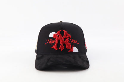 CAPS NEW YORK (BLACK AND RED)