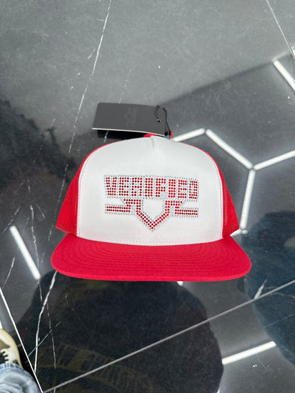 VERIFIED GORRA RED WHITE