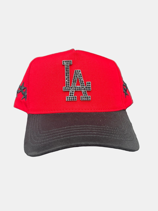 SNAPBACK CAPS FANS(RED AND BLACK)