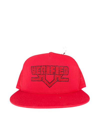 VERIFIED GORRA RED BLACK