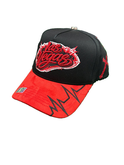 CAPS LAS VEGAS (BLACK AND RED)