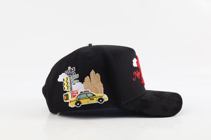 CAPS NEW YORK (BLACK AND RED)