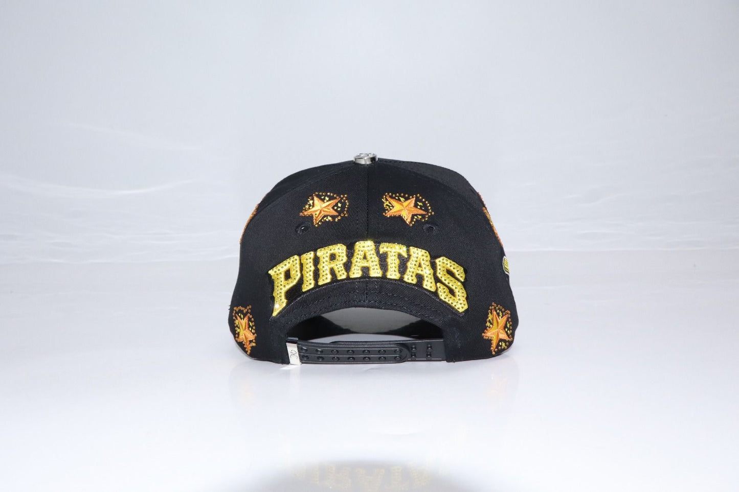 Caps  PIRATAS 🏴‍☠️ BLACK AND YELLOW