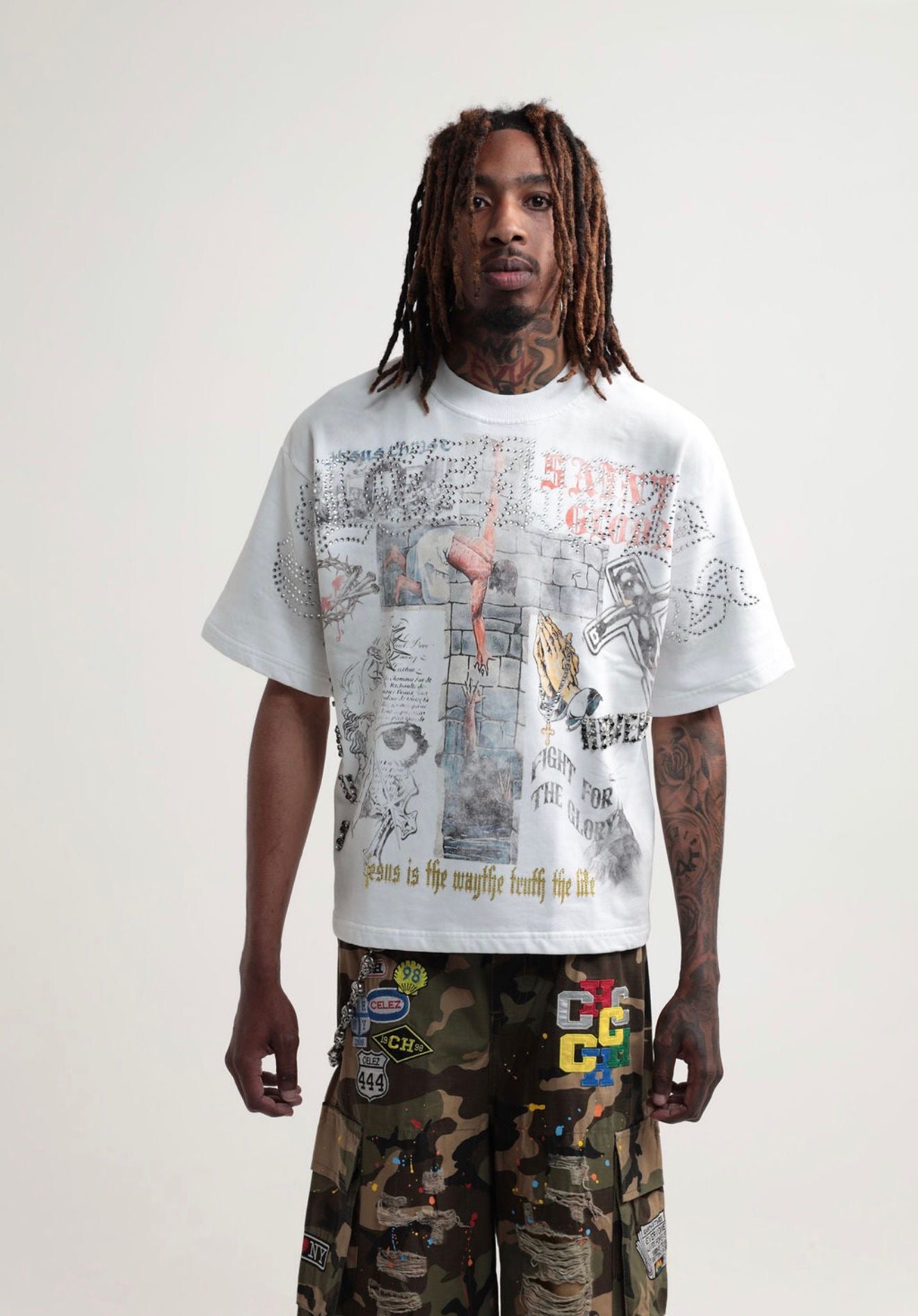 CELEZHILLS TEE JESÚS WHITE
