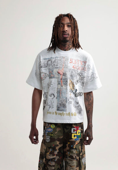 CELEZHILLS TEE JESÚS WHITE