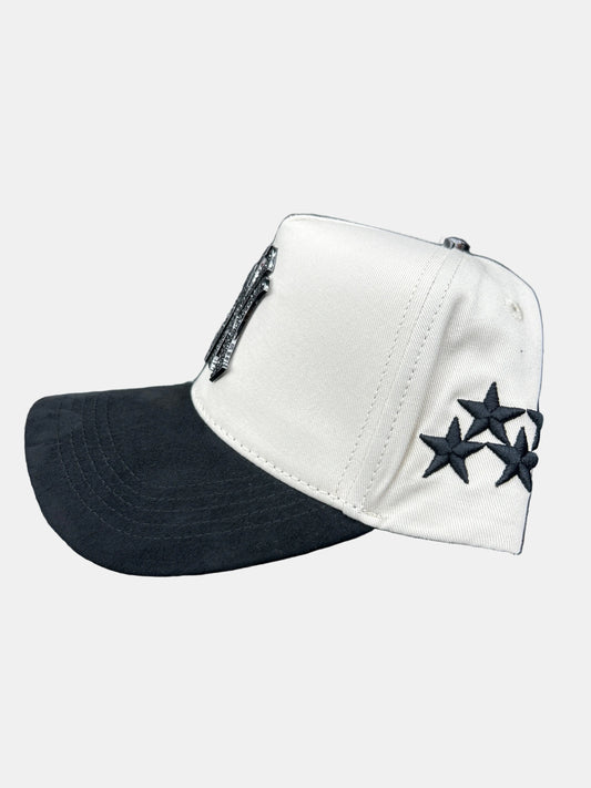 SNAPBACK CAPS FANS (CREAM AND BLACK)